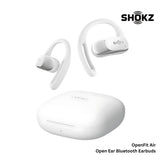 SHOKZ - OPEN FIT AIR Open Ear Bluetooth Earbuds - White